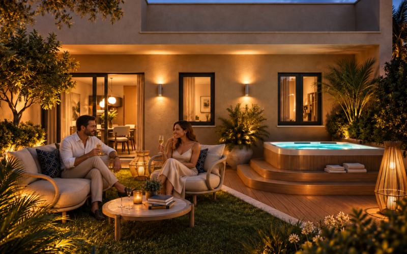 Villette con Mini Piscina sul Mare  da € 50.0000